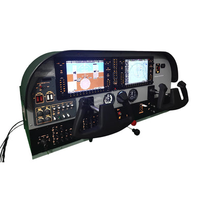 Dual-Yoke General Aviation Flight Sim