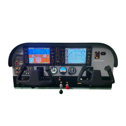Dual-Yoke General Aviation Flight Sim