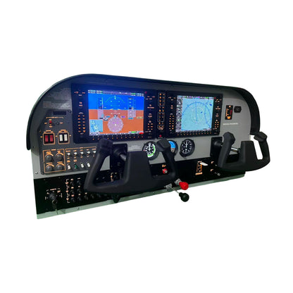 Dual-Yoke General Aviation Flight Sim