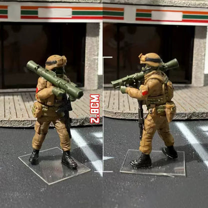 1/64 Scale Special Forces Figure Set