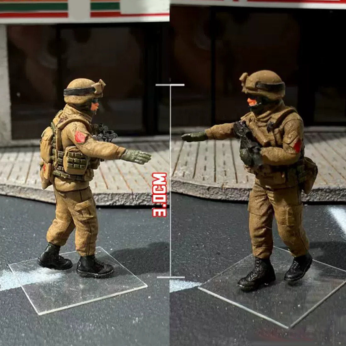 1/64 Scale Special Forces Figure Set
