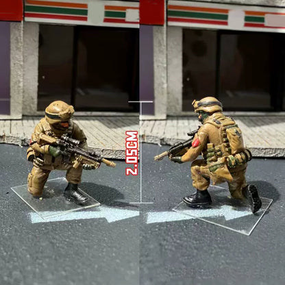 1/64 Scale Special Forces Figure Set