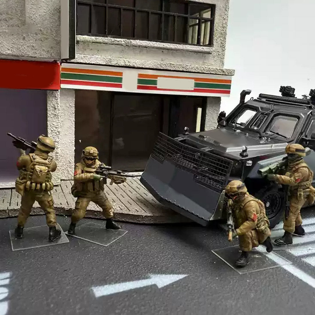 1/64 Scale Special Forces Figure Set