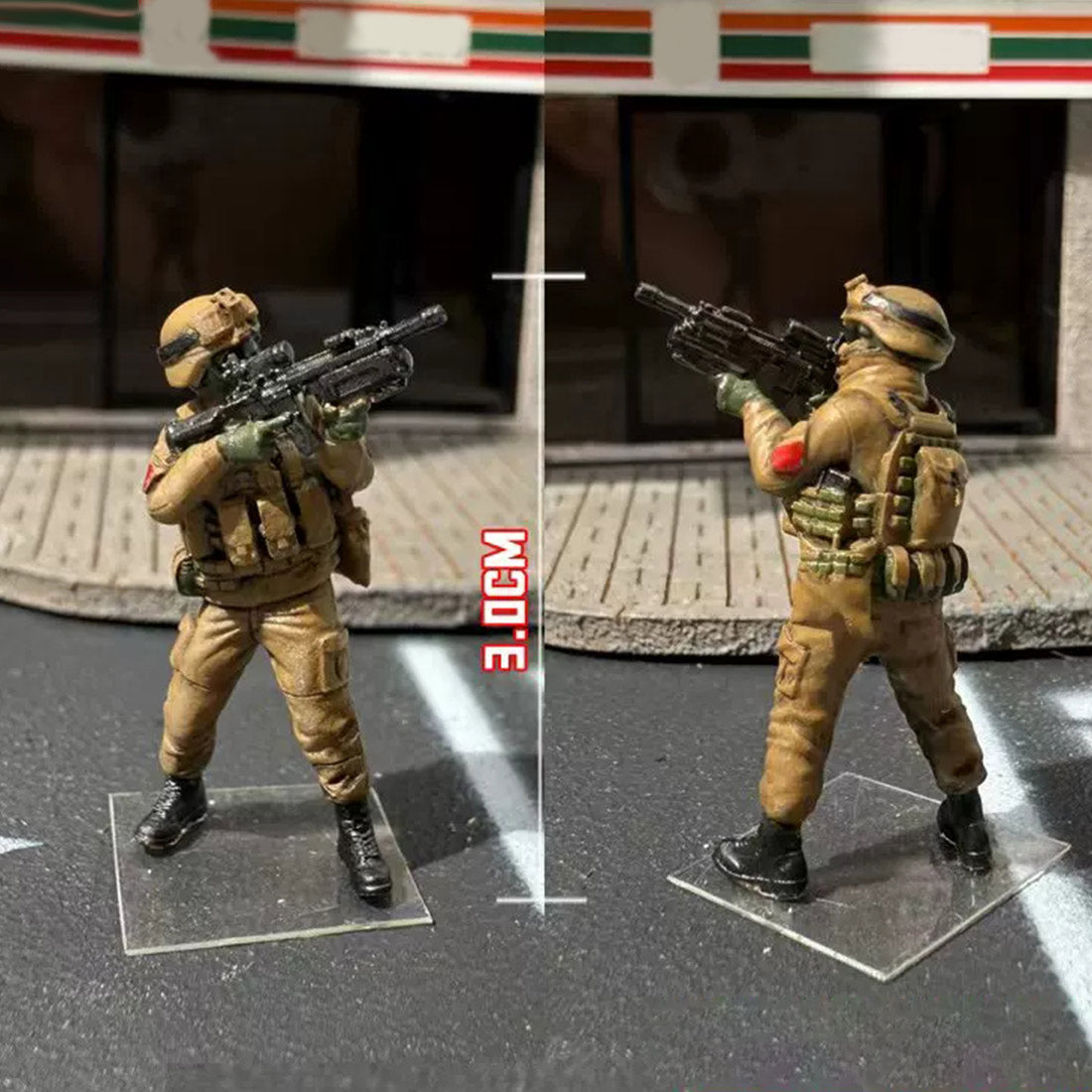 1/64 Scale Special Forces Figure Set
