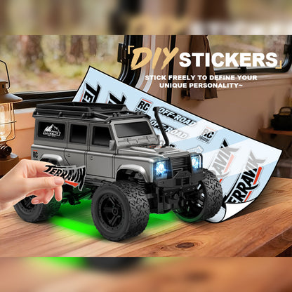 1/64 Scale 2.4G Full Proportional RC Crawler Truck with Trailer