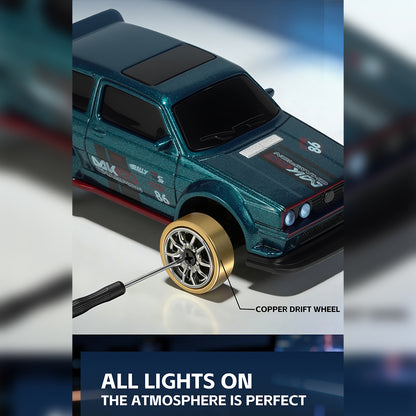 1/64 Scale 2.4G Full Proportional 4WD RC Drift Car