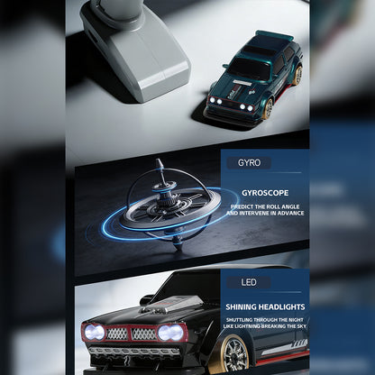 1/64 Scale 2.4G Full Proportional 4WD RC Drift Car