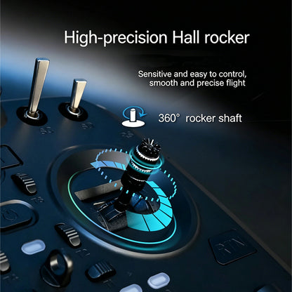 FATFISH F16 FPV RC Transmitter with Hall Gimbals