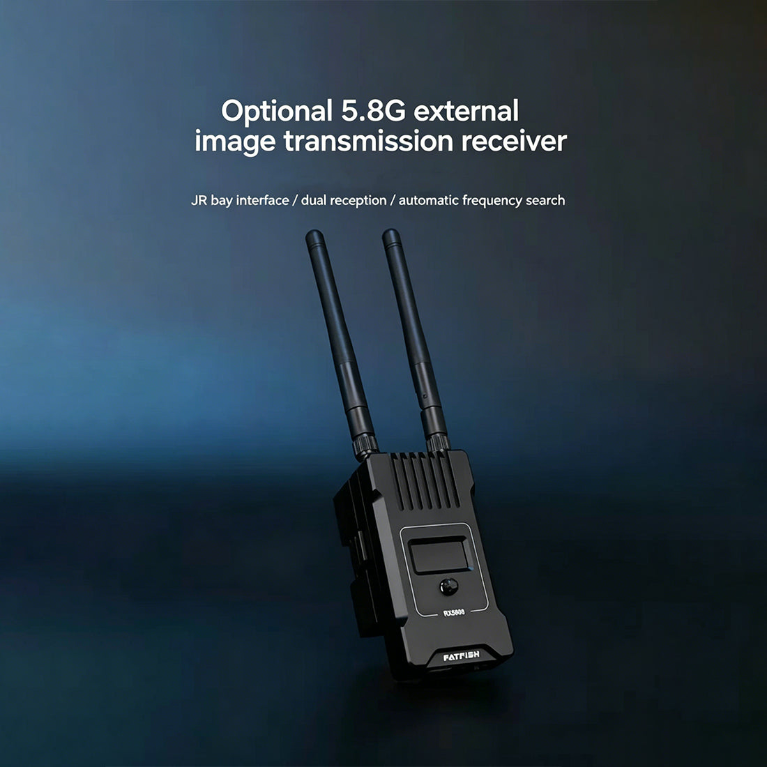 FATFISH F16 FPV RC Transmitter with Hall Gimbals