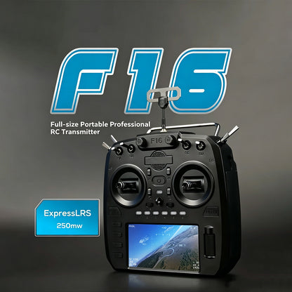FATFISH F16 FPV RC Transmitter with Hall Gimbals