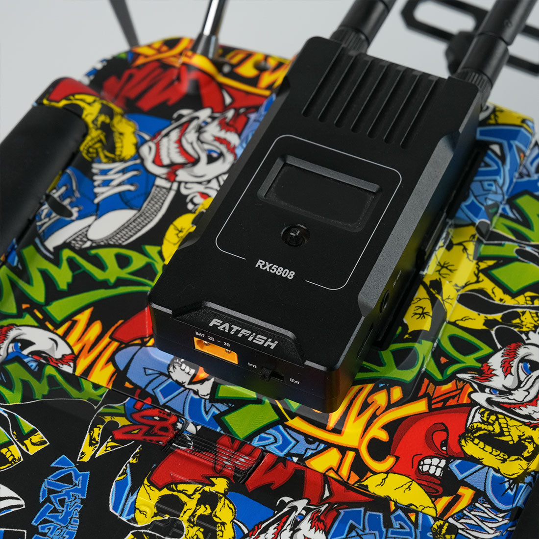FATFISH F16 FPV RC Transmitter with Hall Gimbals