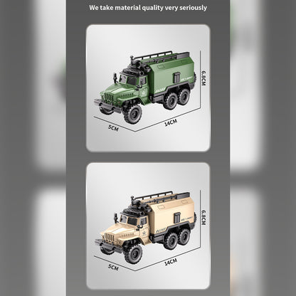 1/64 Scale 2.4G Mini Alloy Military Control Vehicle RC Car