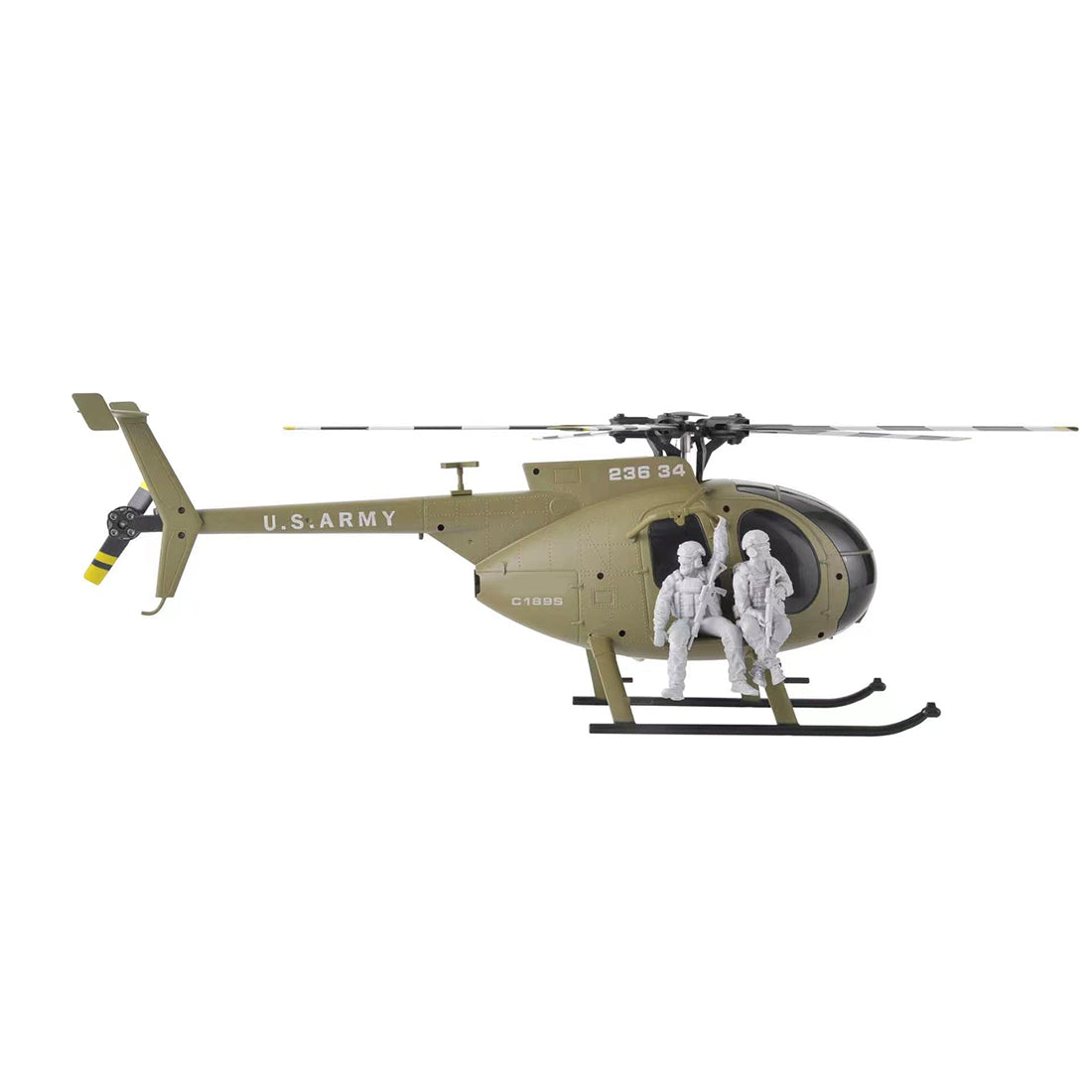 C189S 1/28 Scale MD500 2.4G 6CH RC Helicopter