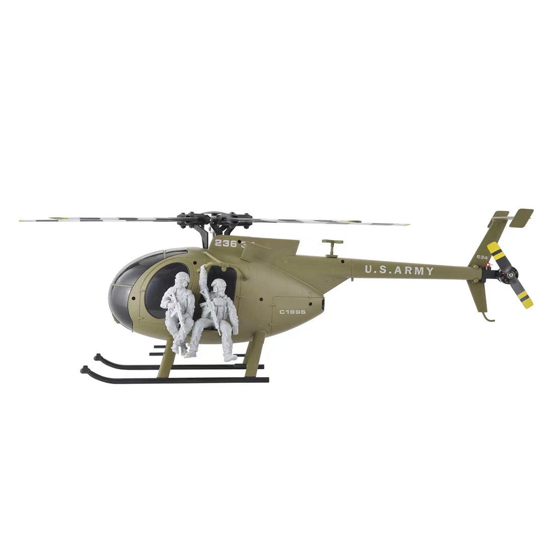 C189S 1/28 Scale MD500 2.4G 6CH RC Helicopter