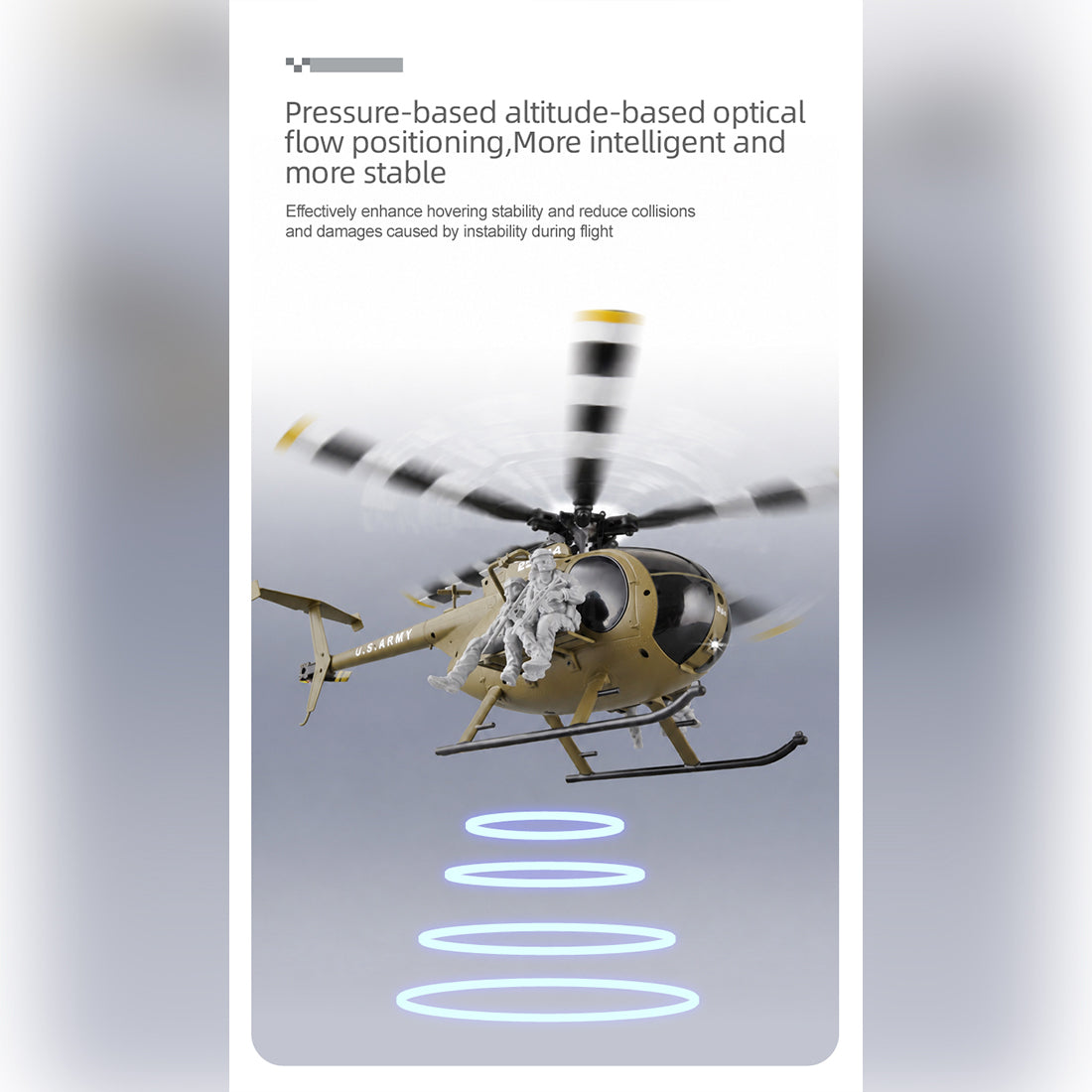 C189S 1/28 Scale MD500 2.4G 6CH RC Helicopter