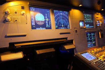 A220L A32X 1:1 Scale Wooden MIP, FCU & EFIS Stand with Glare Shield