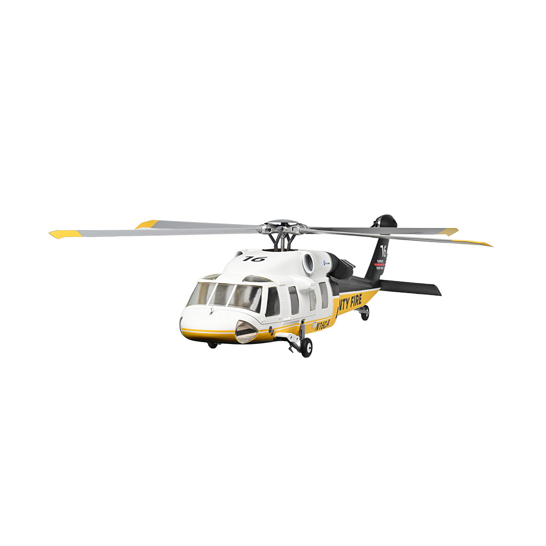 FLYWING UH-60L 2.4G 6CH 470-Class Quik-Release 4-Rotor Scale RC Military Helicopter Model with ACE Flight Controller