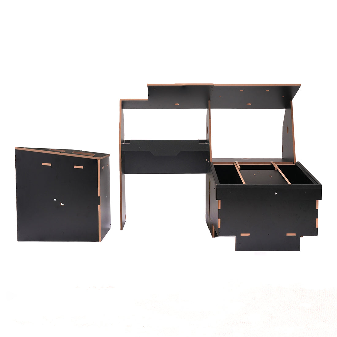 A220C A32X 1/1 Scale MIP & FCU & EFIS & Glare Shield Wooden Stand