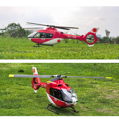 FL500 EC135 500-Class 2.4G 6CH Scale RC Helicopter Model