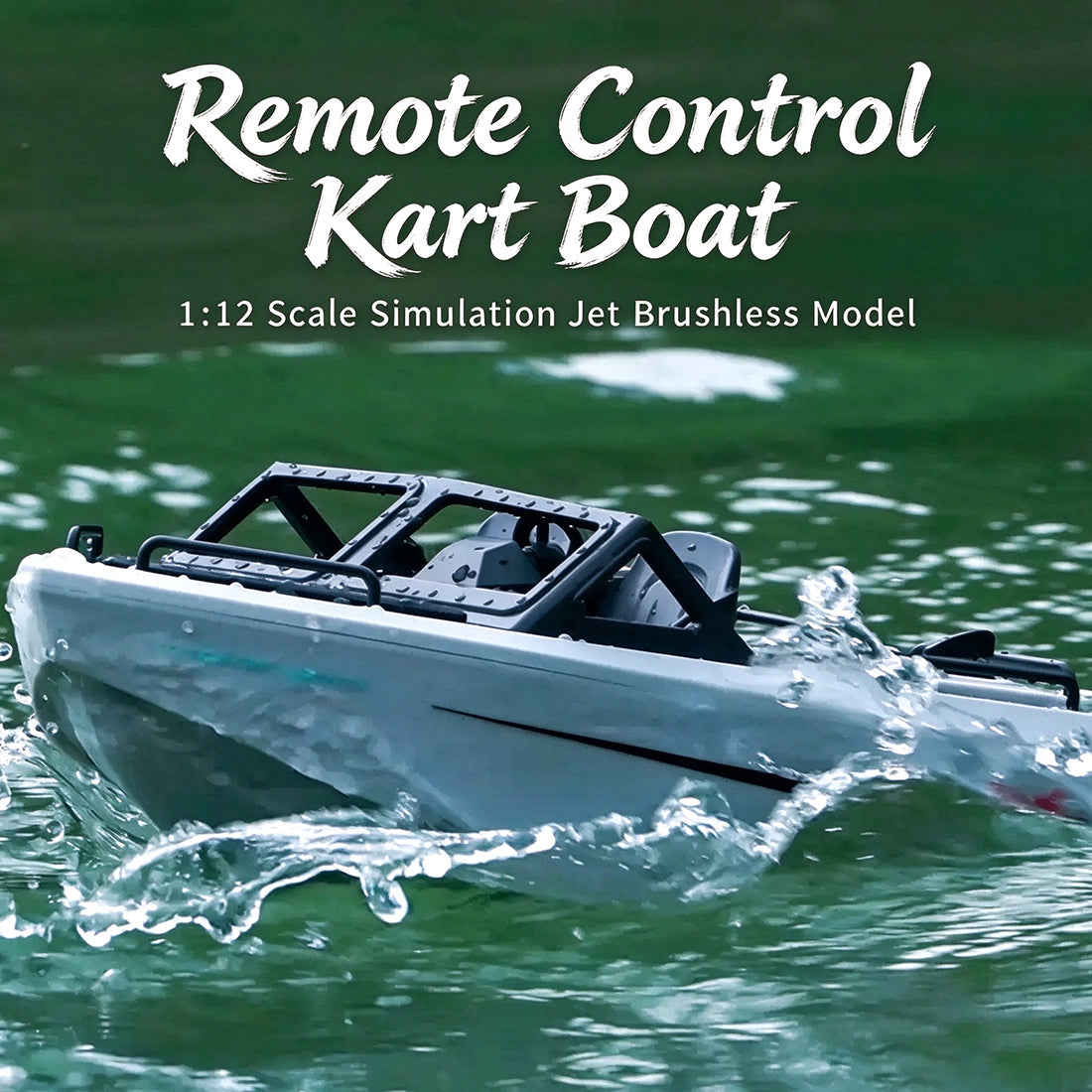 1/12 Scale 2.4G RC High-Speed Jet Boat