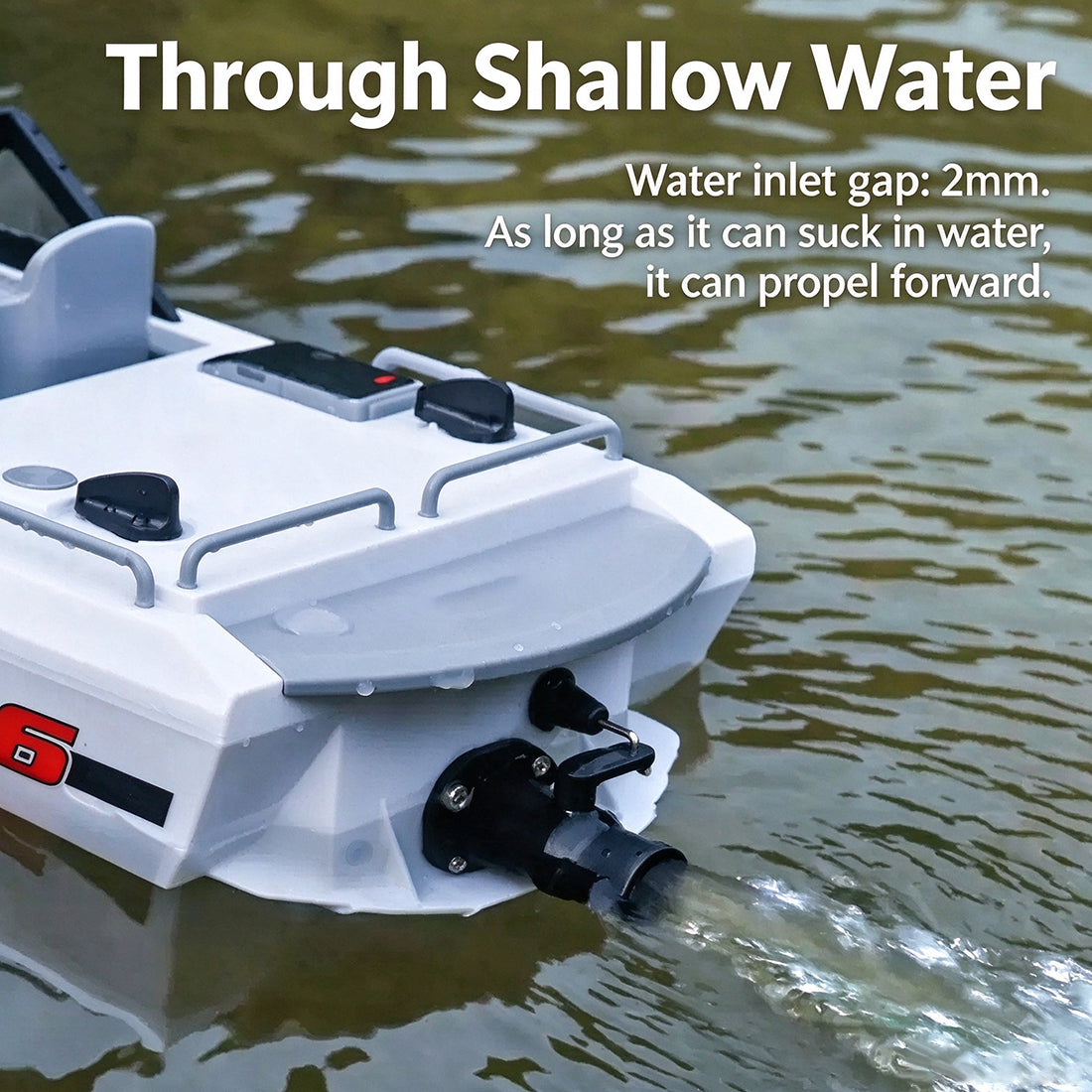 1/12 Scale 2.4G RC High-Speed Jet Boat