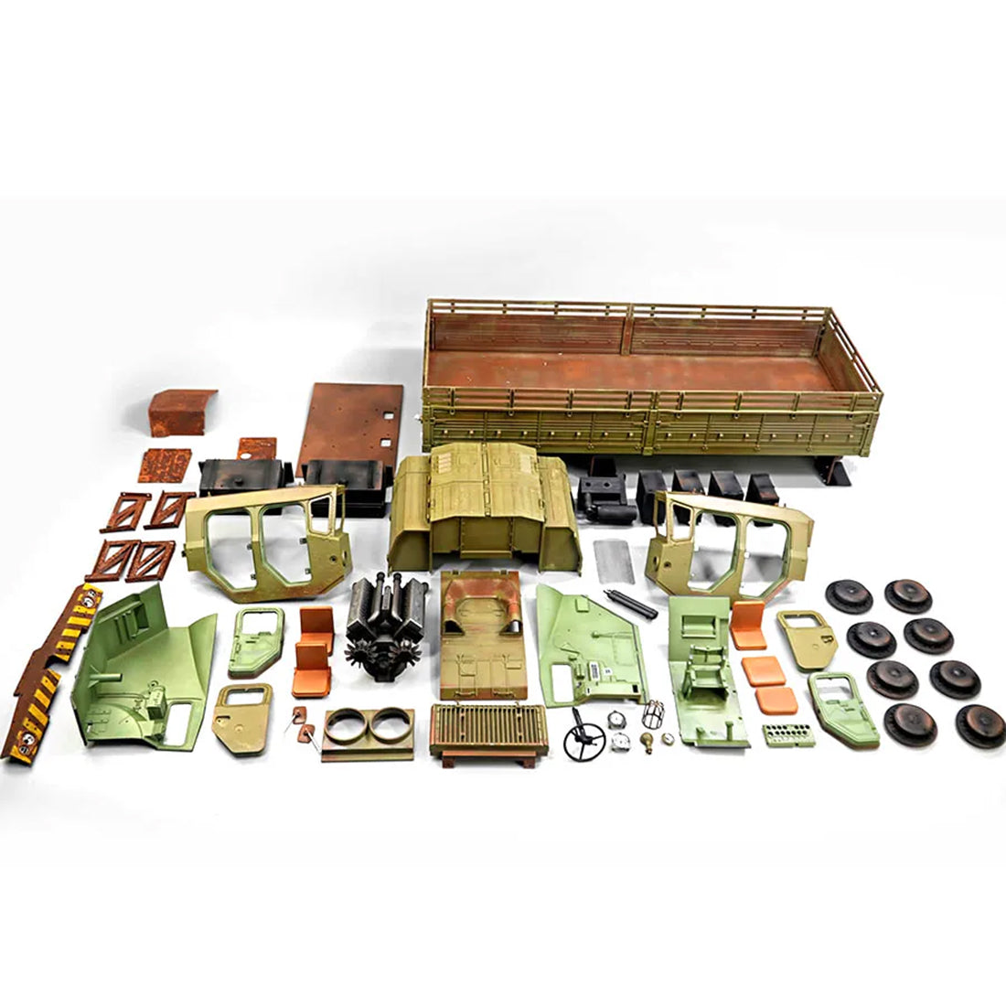 CROSSRC CC8 1/12 Scale 2.4G RC Heavy-Duty Fully Detailed 8x8 Off-Road Military Truck