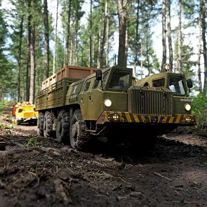 CROSSRC CC8 1/12 Scale 2.4G RC Heavy-Duty Fully Detailed 8x8 Off-Road Military Truck