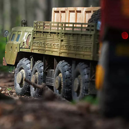 CROSSRC CC8 1/12 Scale 2.4G RC Heavy-Duty Fully Detailed 8x8 Off-Road Military Truck