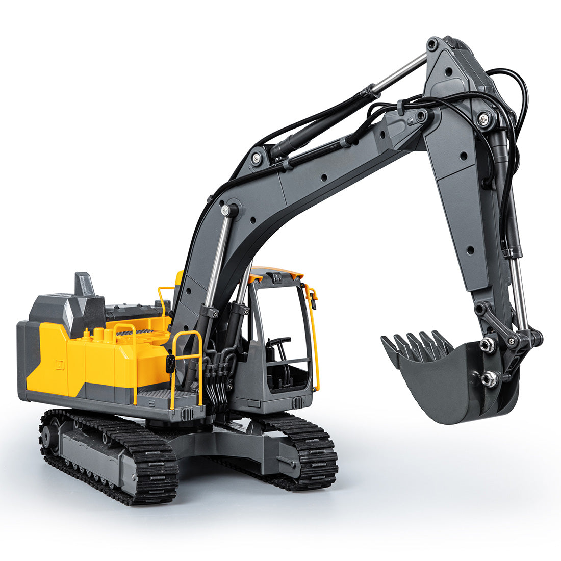 1/16 Scale RC EC160E Excavator, 2.4GHz Alloy Construction Vehicle