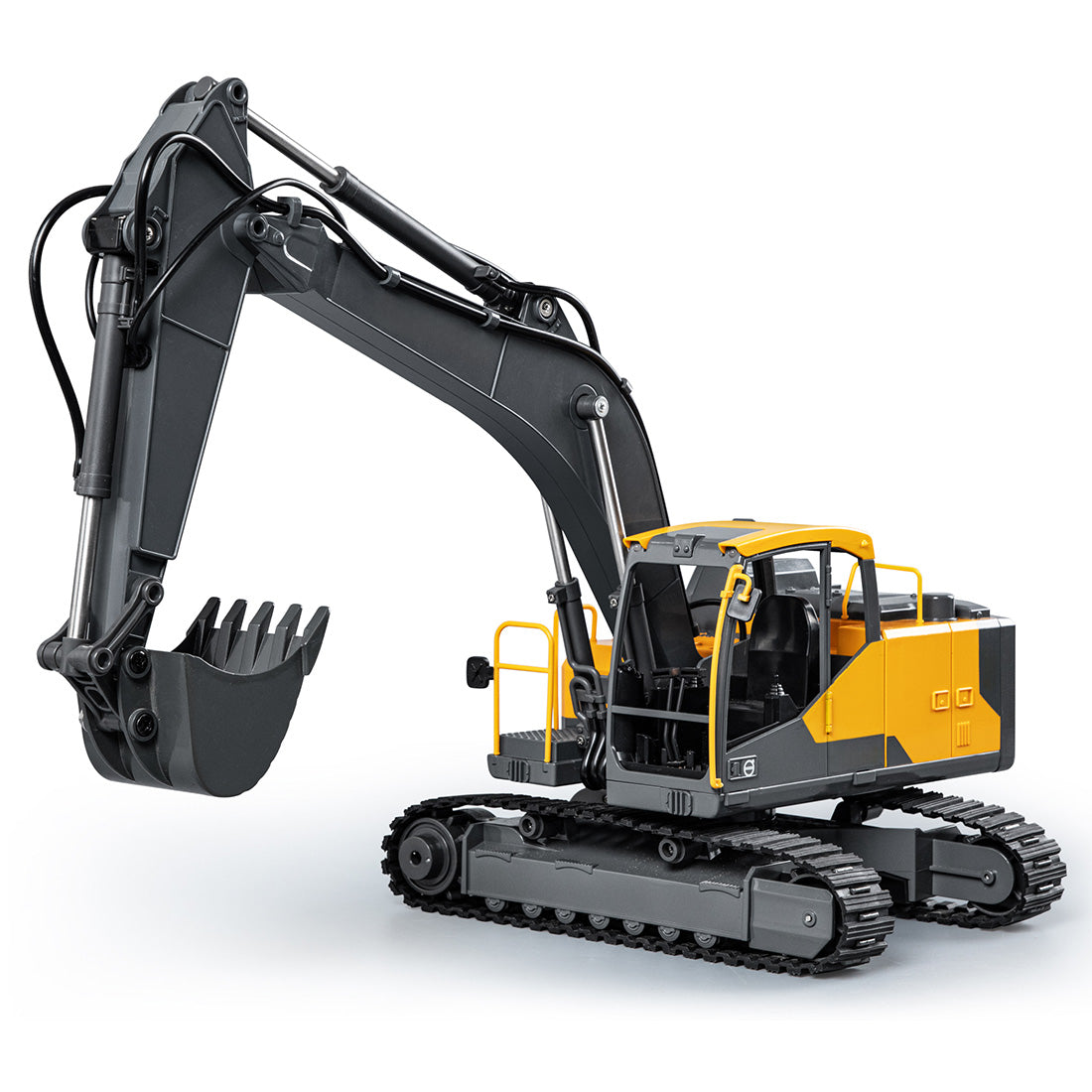1/16 Scale RC EC160E Excavator, 2.4GHz Alloy Construction Vehicle
