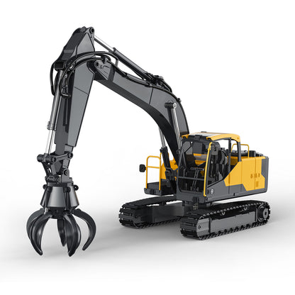 1/16 Scale RC EC160E Excavator, 2.4GHz Alloy Construction Vehicle