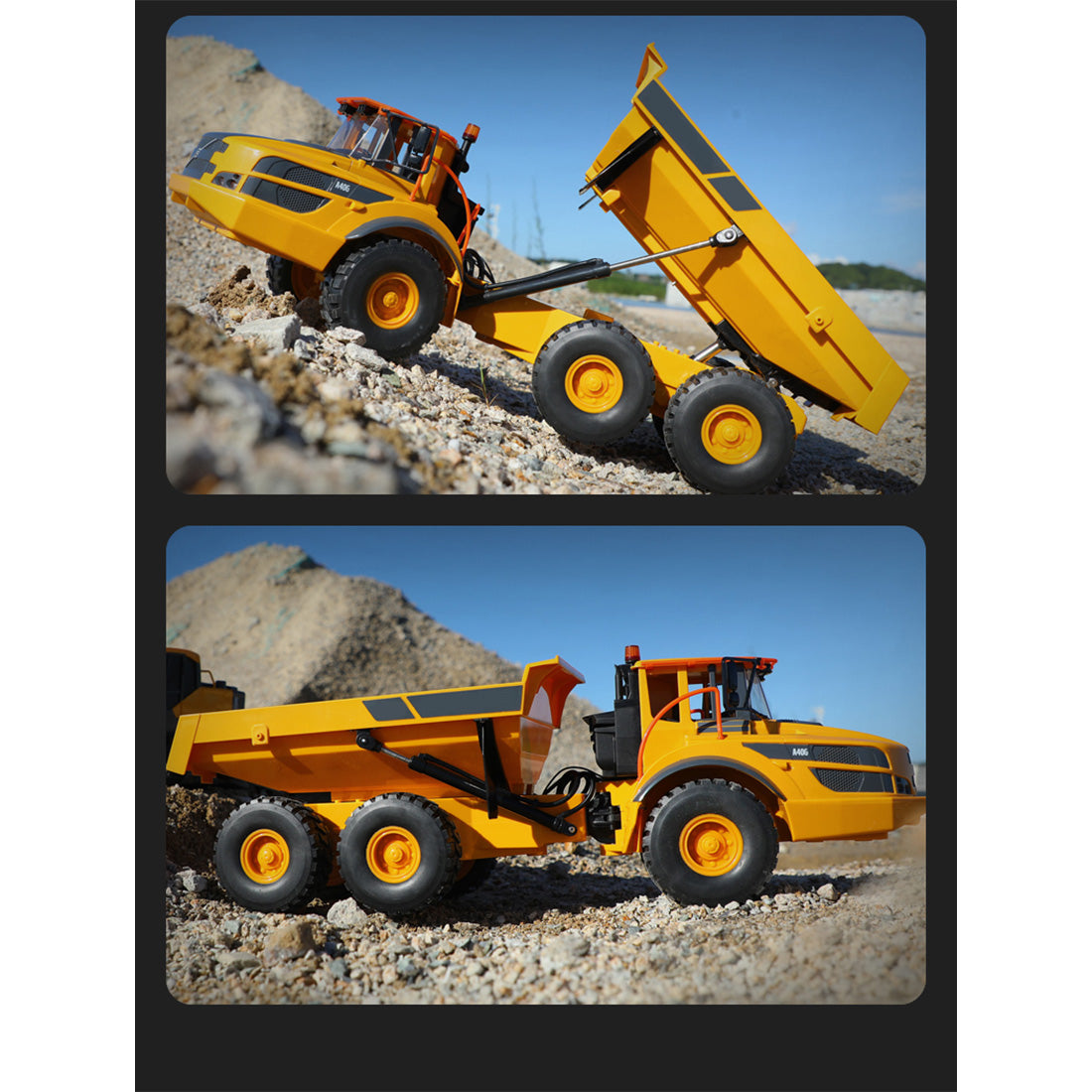 1/20 Scale RC A40G Articulated Dump Truck