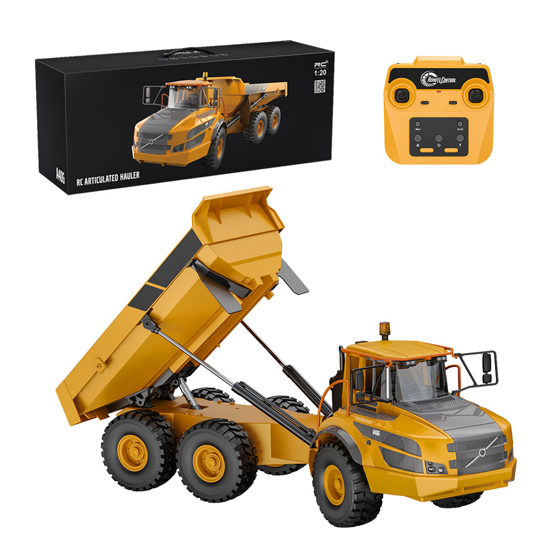 1/20 Scale RC A40G Articulated Dump Truck