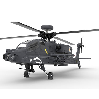 YU XIANG F11-S AH64 1/32 Scale 2.4G 6CH RC Dual-axis Co-drive Flybarless 6G/3D Stunt Apache Helicopter Model