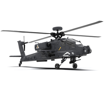 YU XIANG F11-S AH64 1/32 Scale 2.4G 6CH RC Dual-axis Co-drive Flybarless 6G/3D Stunt Apache Helicopter Model