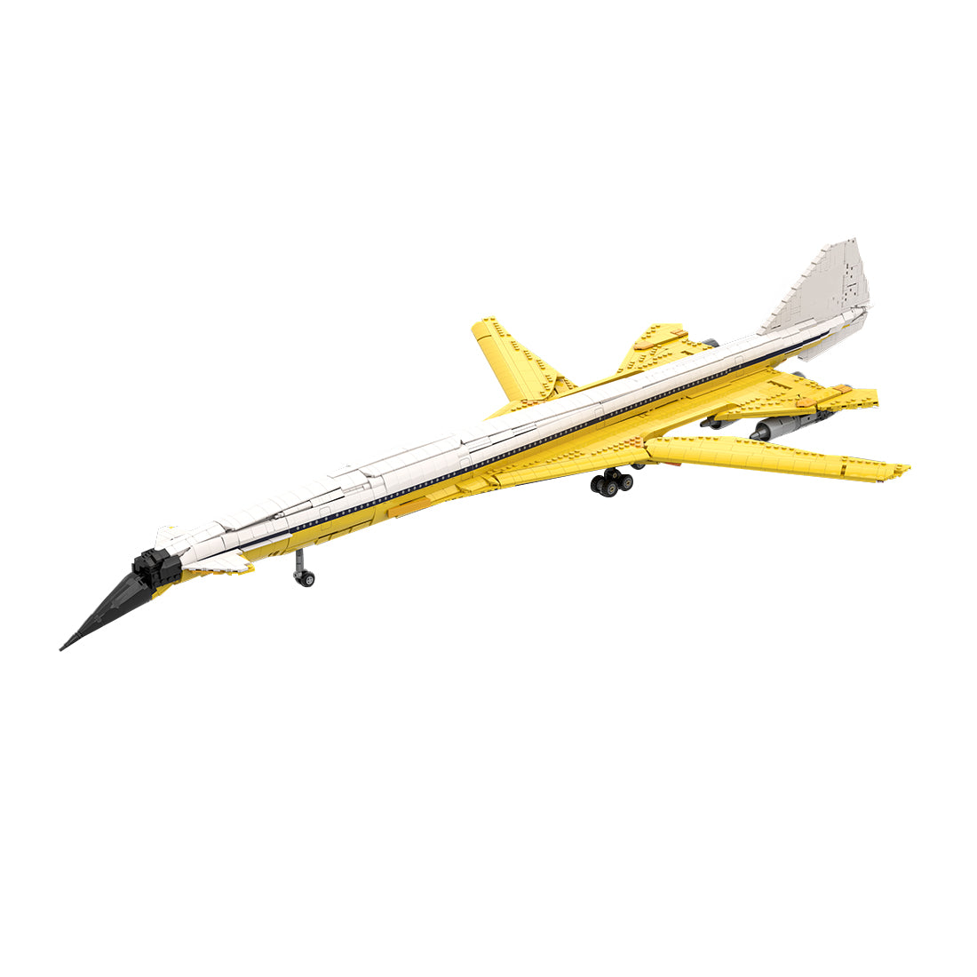B2707-200SST Famous American Passenger Aircraft MOC Building Block Model Set(4022PCS)