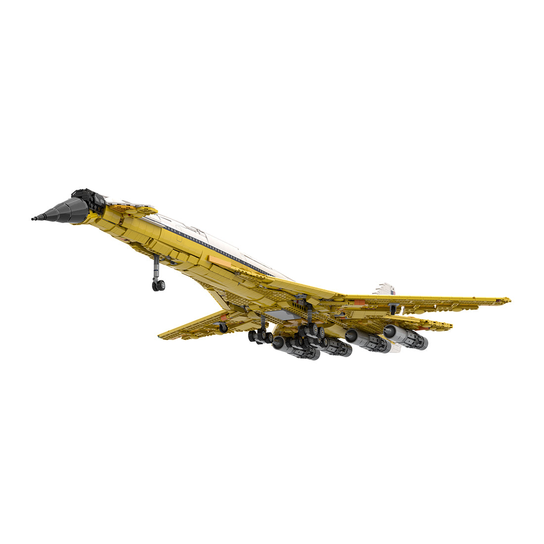 B2707-200SST Famous American Passenger Aircraft MOC Building Block Model Set(4022PCS)