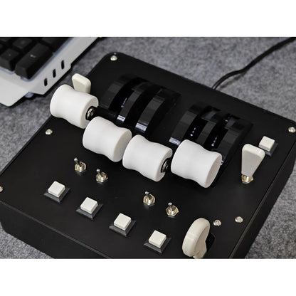 Four-Engine Basic Flight Simulator Throttle Valve