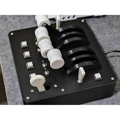 Four-Engine Basic Flight Simulator Throttle Valve