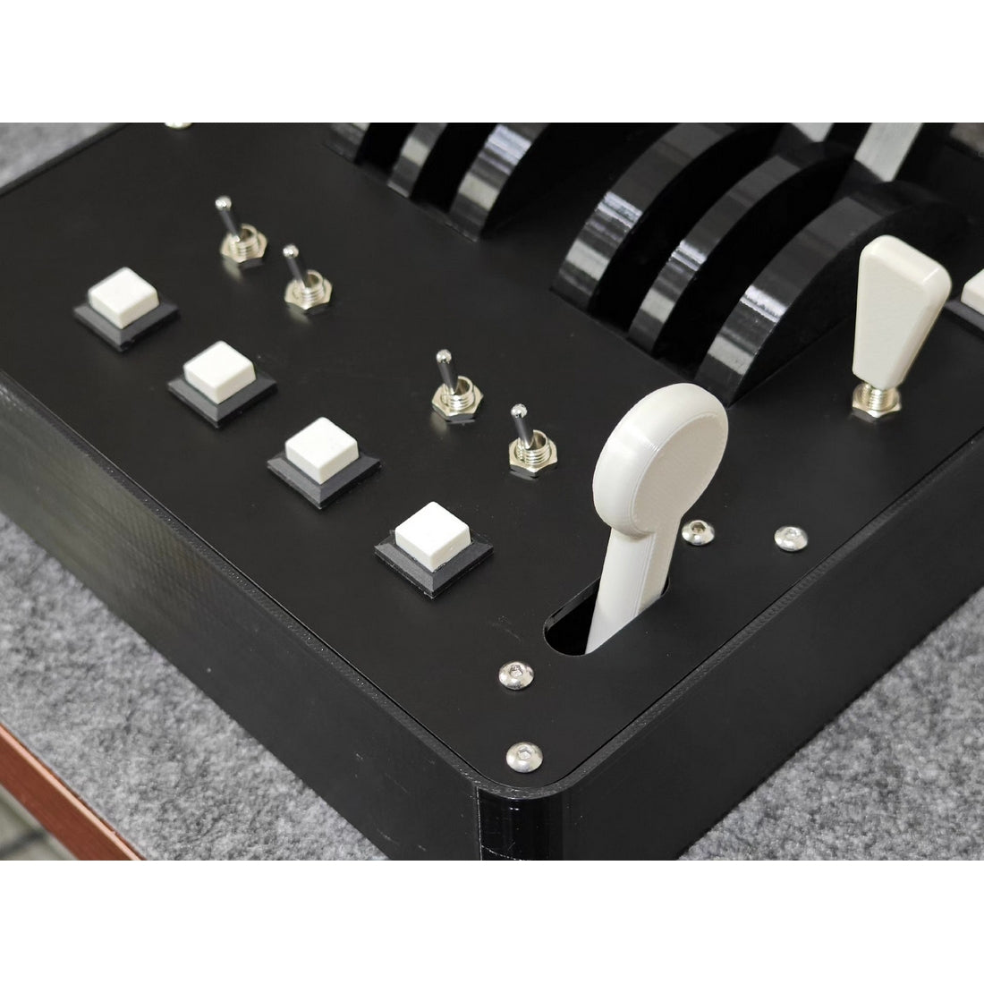 Four-Engine Basic Flight Simulator Throttle Valve