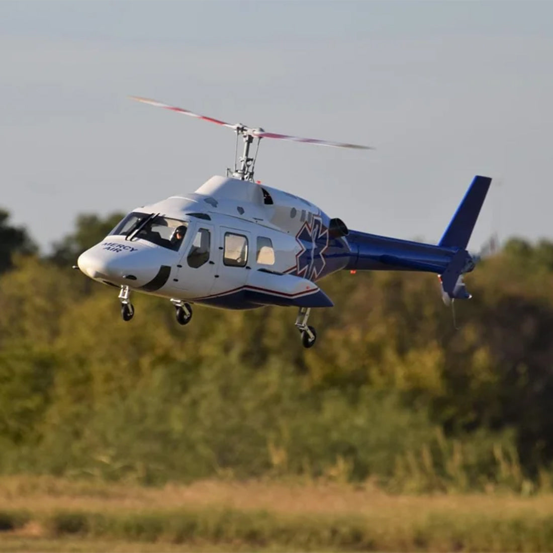 800 Size BELL-222 RC Helicopter