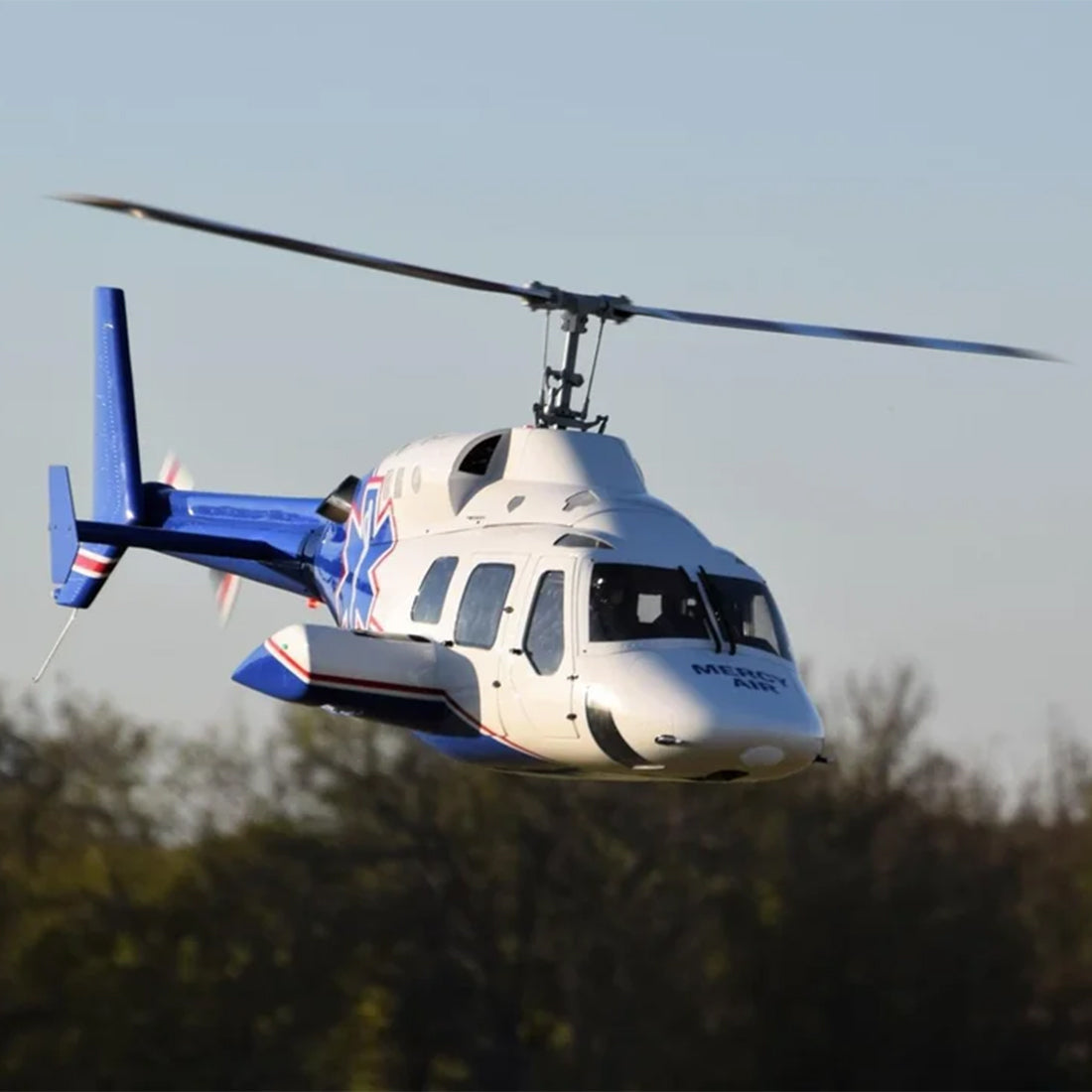 800 Size BELL-222 RC Helicopter