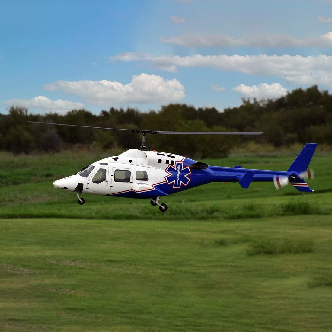 800 Size BELL-222 RC Helicopter