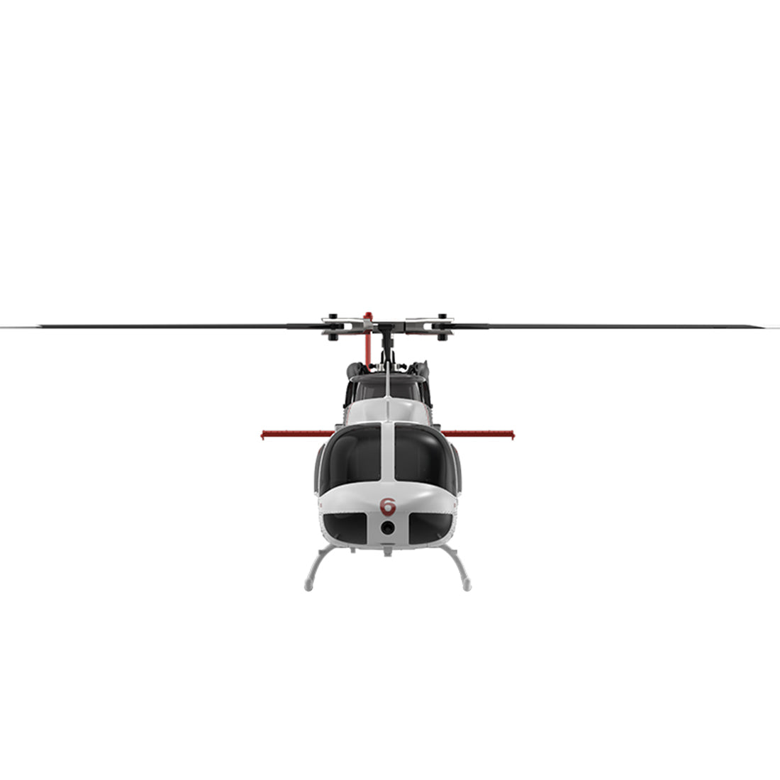 YU XIANG F08S 1/27 Scale Bell 206 2.4G 6CH Brushless Direct-Drive 6G Flybarless RC Helicopter Model with Optical Flow