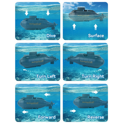 6CH Mini RC Simulation Nuclear Submarine