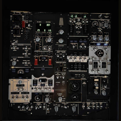 B737-800 Front Overhead Panel for X-Plane 11/12, Compatible with Zibo737 Model