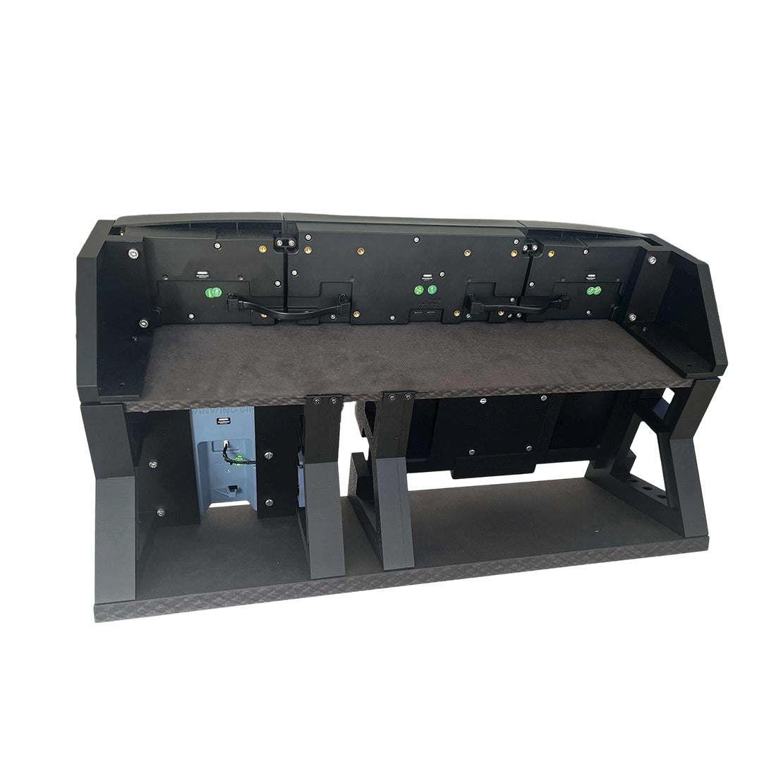 A320 A350 Desktop Flight Simulator Cockpit Display Stand with HD Screen