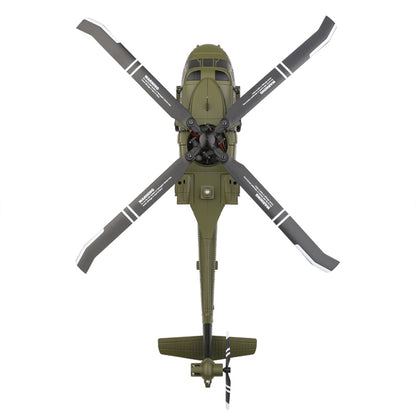 WL K170 UH-60L 170 Size 2.4G 4CH Flybarless RC Helicopter with Adjustable Left and right Hand Throttle