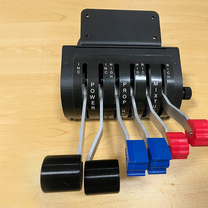 6-Axis Flight Simulator Metal Throttle Quadrant