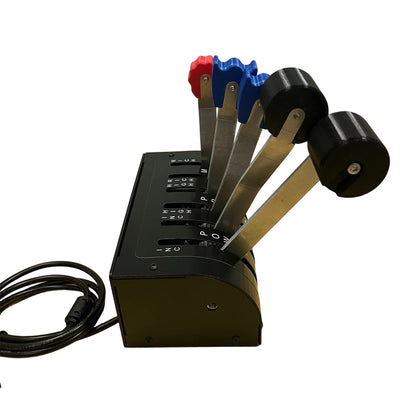 6-Axis Flight Simulator Metal Throttle Quadrant
